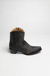 L5701 Damen Westernstiefelette Schwarz Thumbnail