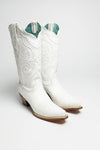 Z5046 Ladies Western Boots White Thumbnail