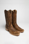 A4229 Men's Western Boots Brown Thumbnail