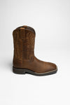 RIDGEBACK Men's Western Riding Boots Brown Thumbnail