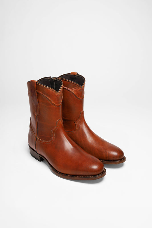 FB Fashion Boots CURT Men's Western Ankle Boots Brown