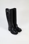 TONIA Women's Engineer Boots Black Thumbnail