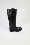 TONIA Women's Engineer Boots Black Thumbnail