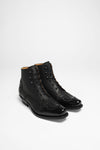 CLARA Black Western ankle boots Thumbnail