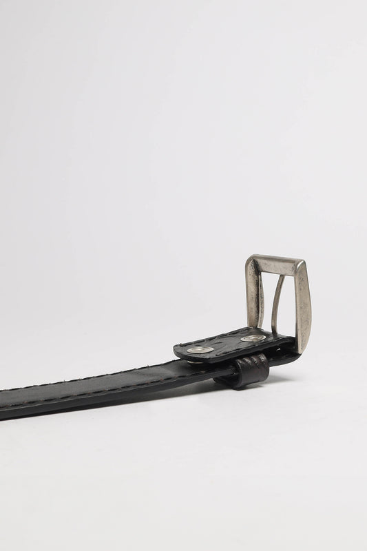 Seitenansicht FB Fashion Boots FG5855 Leather Belt Black