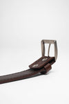 FG5855 Leather Belt Vintage Brown Thumbnail