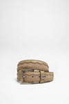 FG0817 Beige leather belt Thumbnail