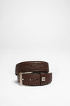 FG5855 Brown Leather Belt - Avestruz Thumbnail