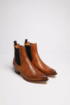 15688 KANSAS Herren Braun Westernstiefelette Thumbnail