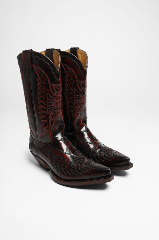 Sendra 2720 ​​CUERVO IBIZA men's western boots red