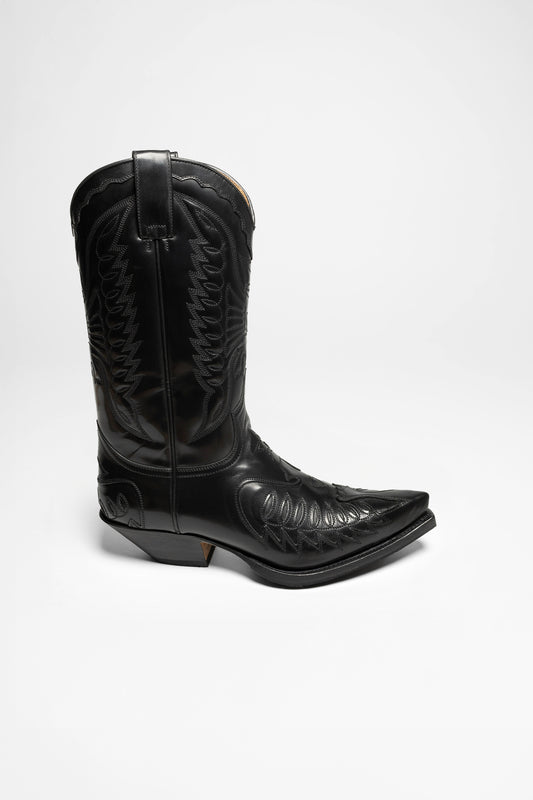 Seitenansicht Sendra 2720 CUERVO IBIZA Herren Schwarz