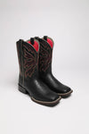 BUCKLEY Damen Westernreitstiefel Schwarz Thumbnail