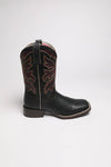 BUCKLEY women's western riding boots black Thumbnail