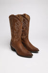 HERITAGE J TOE STRETCHFIT Women's Western Riding Boots Brown Thumbnail