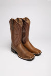 ROUND UP RUIDOSO Braun Damen Westernreitstiefel Thumbnail