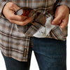 REBAR FLANNEL DURASTRETCH Herren Grau Thumbnail