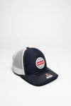 PREMIUM GOODS LOGO PATCH TRUCKER CAP Unisex Blau Thumbnail