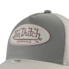 TRUCKER BOSTON Peaked Cap Grey White Thumbnail