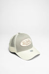 TRUCKER BOSTON Peaked Cap Grey White Thumbnail