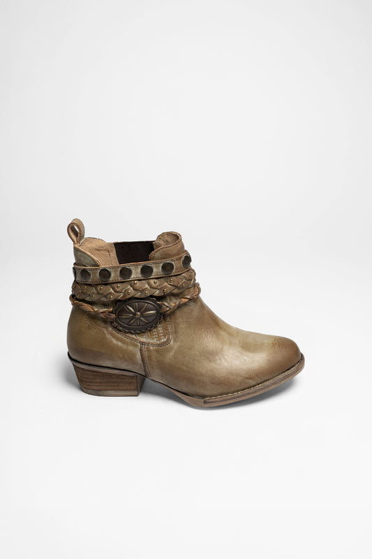 Seitenansicht Corral Boots Q5151 Damen Grün