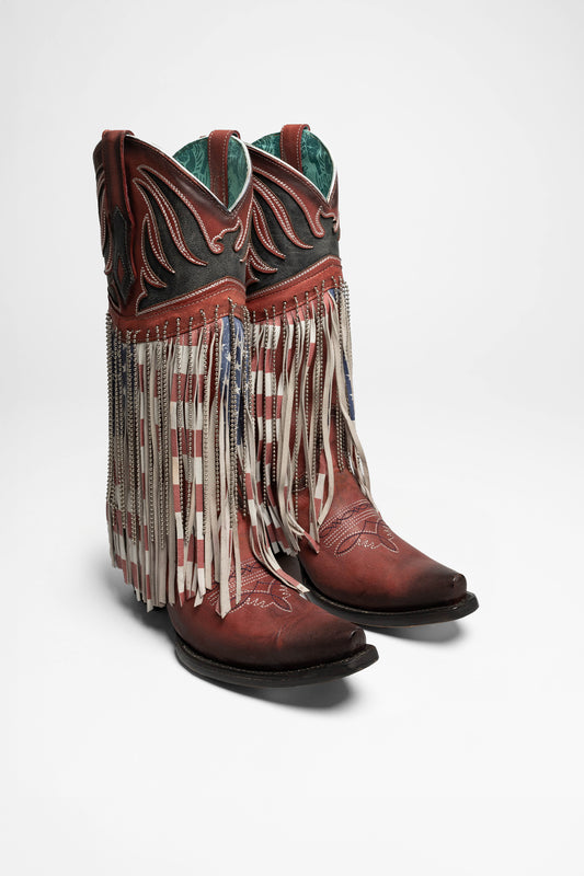 Corral Boots C4015 Damen Rot Blau