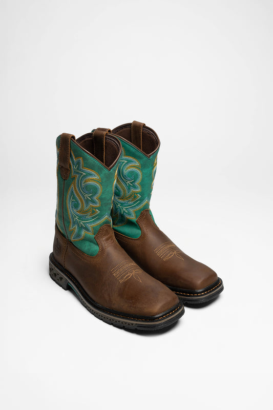 Georgia Boot GB00410 Kinder Braun Türkis