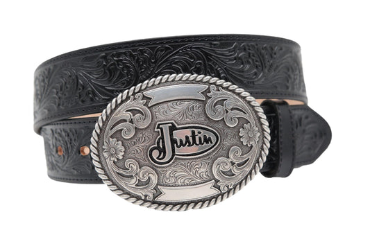 JUSTIN TROPHY Unisex Schwarz