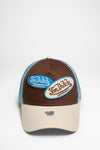 TRUCKER RUSSEL Unisex Braun Blau Thumbnail