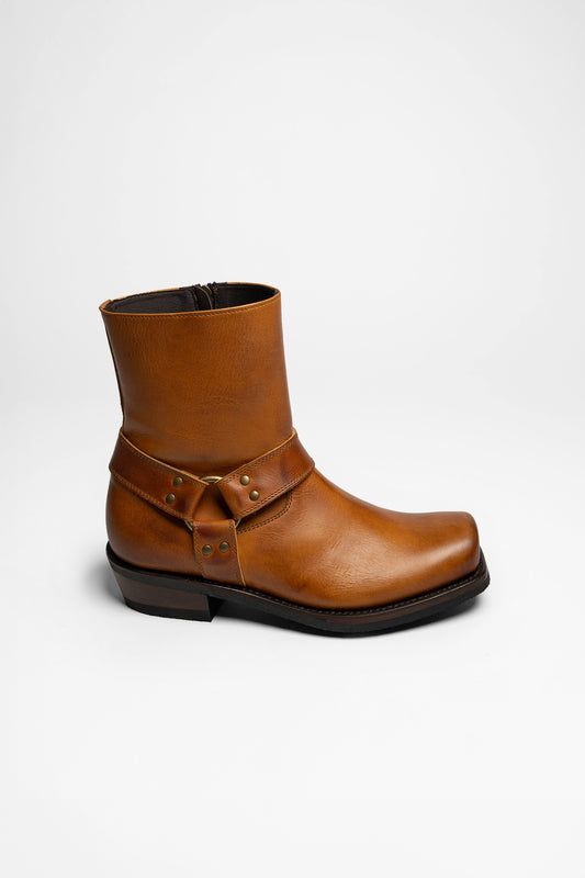 Seitenansicht FB Fashion Boots ROADSIDE GOMA Unisex Braun