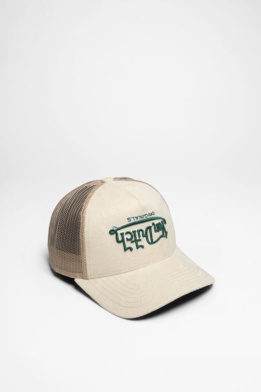 Von Dutch TRUCKER SOHO Unisex Beige Grün