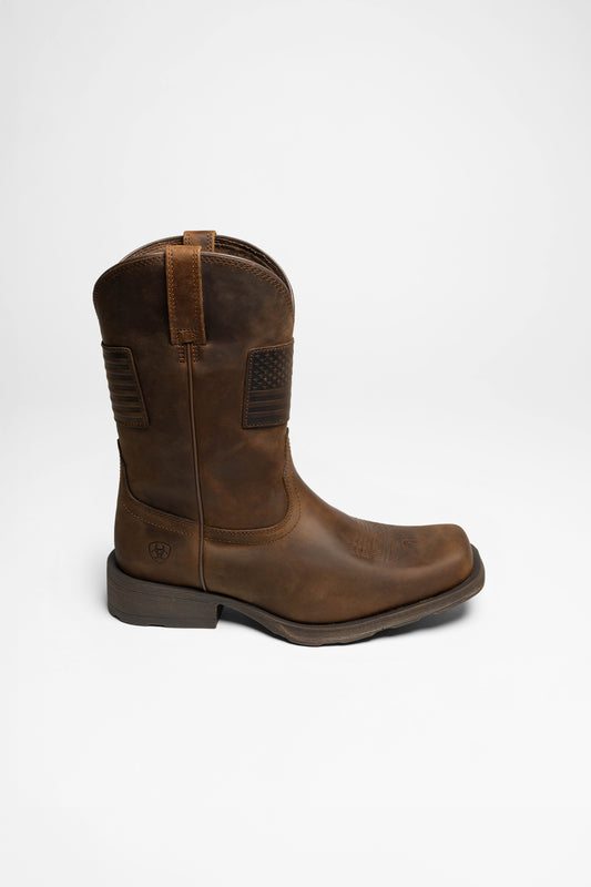 Seitenansicht Ariat RAMBLER PATRIOT EE Herren Braun