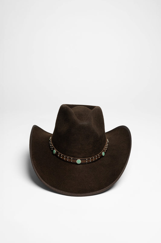 Dallas Hats OUTLAW Unisex Cowboyhut Braun