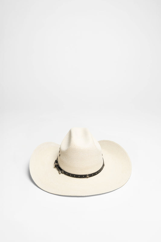 Seitenansicht Dallas Hats CAT 30X 40 Unisex Cowboyhut Weiß