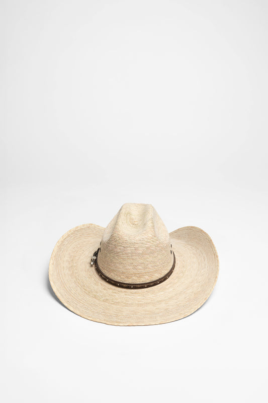 Seitenansicht Dallas Hats VAQ 01-45 Unisex Cowboyhut Beige