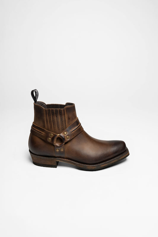 Seitenansicht Mayura Boots 1444 LEO Herren Braun