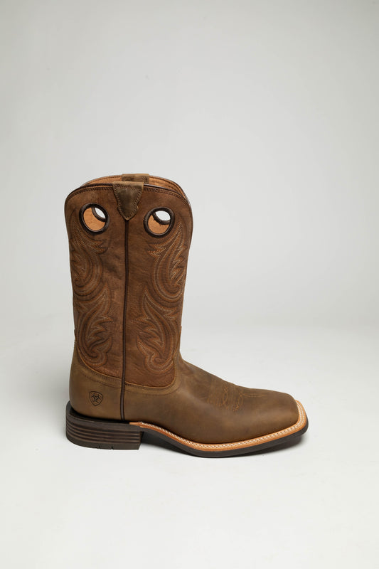 Seitenansicht Ariat HIGHLAND TOUGHSTOCK Herren Braun