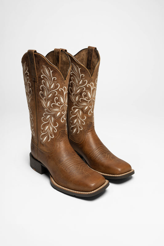 Ariat ROUND UP HOLLY Damen Braun