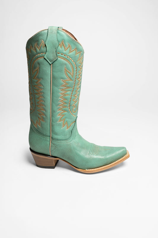 Seitenansicht Corral Boots L6331 Damen Türkis