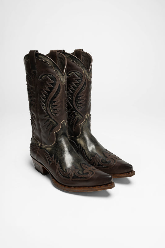 Sendra 6480 CUERVO WEST Herren Braun