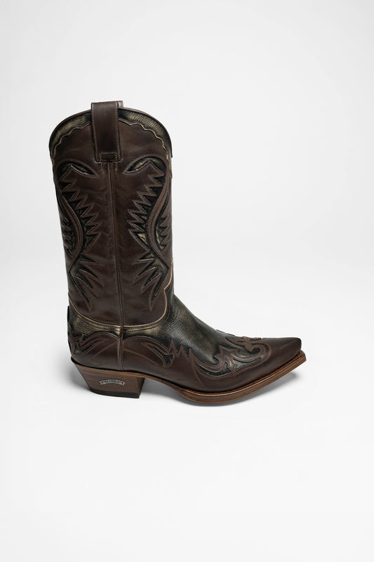 Seitenansicht Sendra 6480 CUERVO WEST Herren Braun