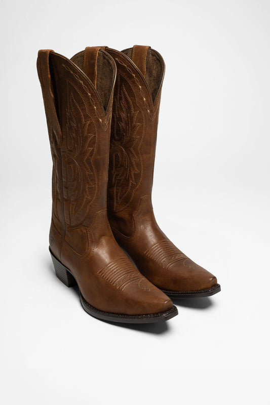 Ariat HERITAGE X TOE Elastic Wide Calf Damen Braun
