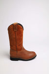 WINTERCATTLE-S Damen Braun Westernreitstiefel - Lammfellfutter Thumbnail