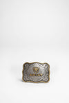 RECTANGULAR EDGED BUCKLE Silber Thumbnail